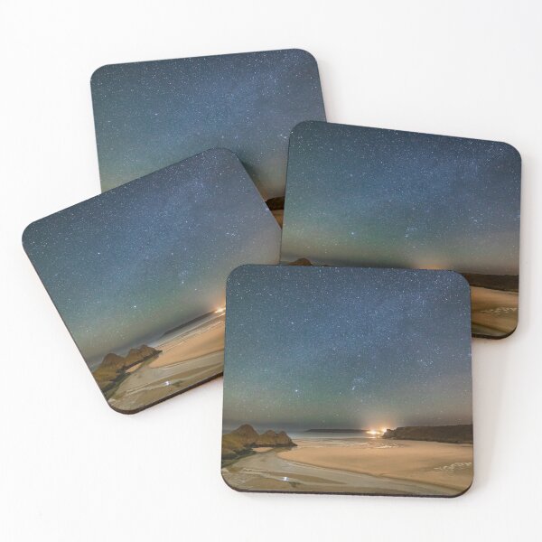 Item preview, Three Cliffs Bay at night, Gower designed and sold by Dan Santillo.