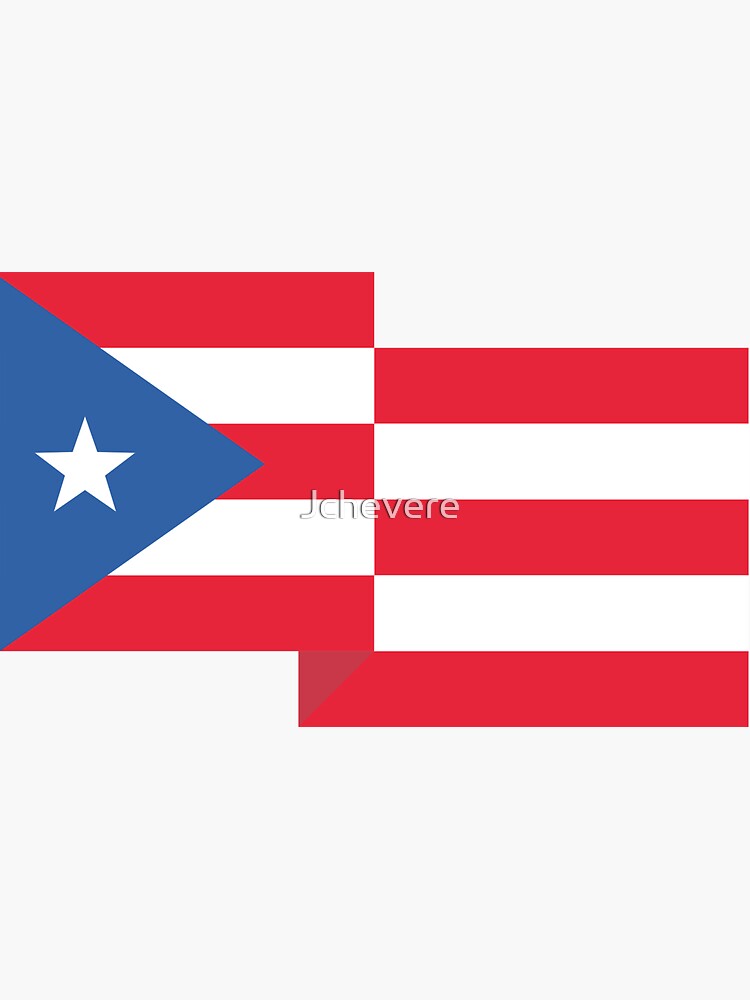 "Cute Puerto Rico Flag" Sticker For Sale By Jchevere | Redbubble