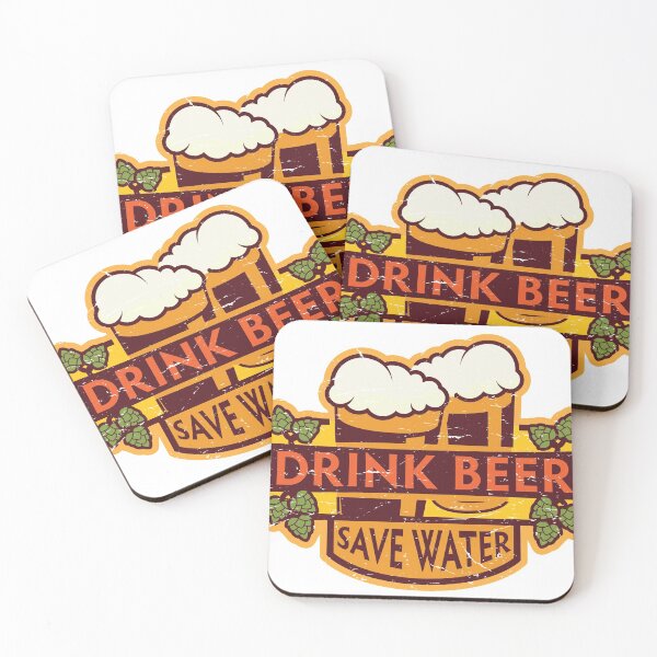 Item preview, Drink Beer - Save Water designed and sold by studio838.