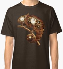 Steampunk Chamäleon Vintage-Stil Classic T-Shirt