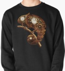 Steampunk Chamäleon Vintage-Stil Sweatshirt