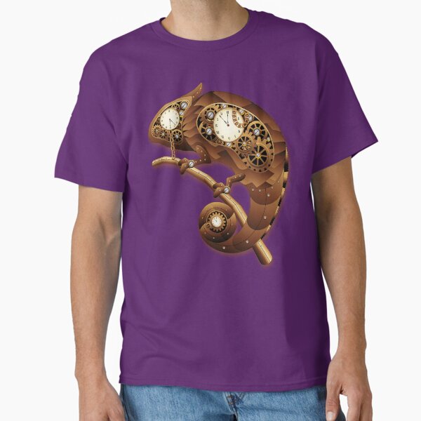 Item preview, Steampunk Chameleon Vintage Retro Style Machine designed and sold by BluedarkArt.