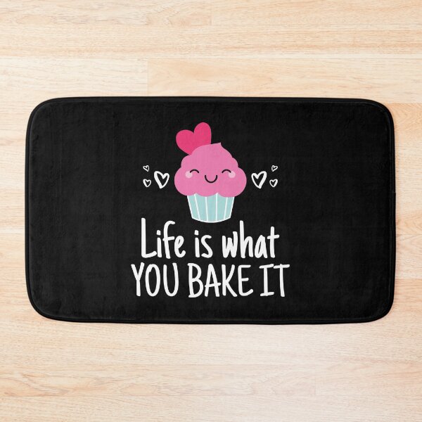 Item preview, Baking Design for a Baker - with a Cupcake - Life is What You Bake It designed and sold by EstelleStar.