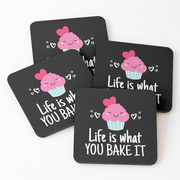 Item preview, Baking Design for a Baker - with a Cupcake - Life is What You Bake It designed and sold by EstelleStar.