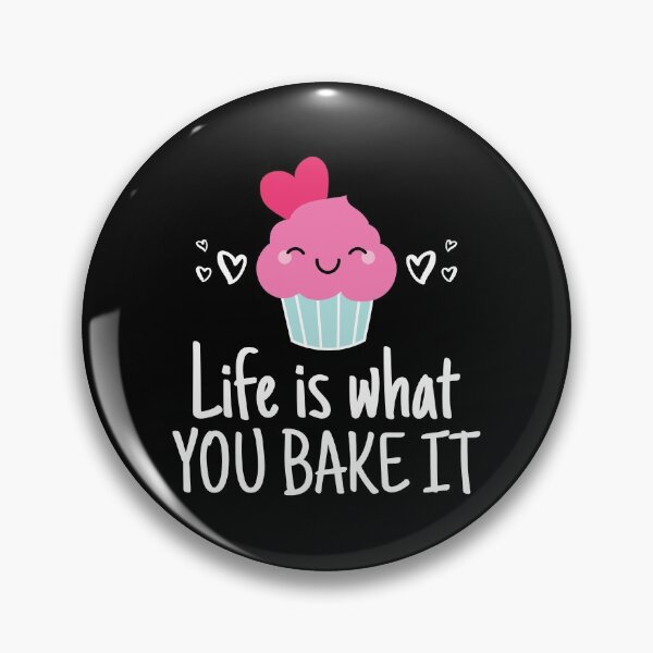 Item preview, Baking Design for a Baker - with a Cupcake - Life is What You Bake It designed and sold by EstelleStar.