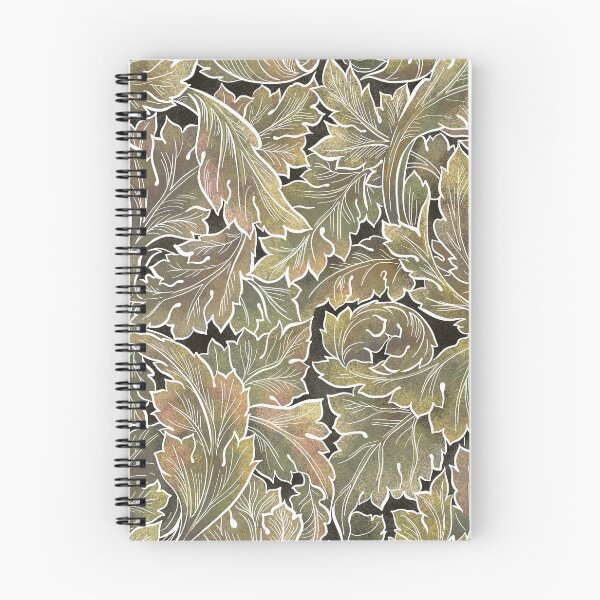 Item preview, William Morris inspired leaves designed and sold by Gaia Marfurt.