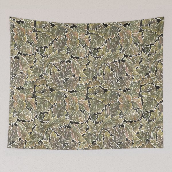 Item preview, William Morris inspired leaves designed and sold by Gaia Marfurt.