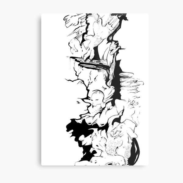 Doodle dream Metal Print