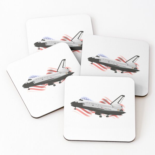 Item preview, Space Shuttle with American Flag designed and sold by NorseTech.