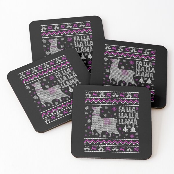 Item preview, Cute Pink Llama Ugly Christmas designed and sold by EstelleStar.