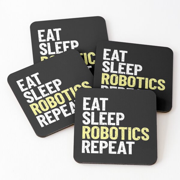 Item preview, Eat Sleep Robotics Repeat designed and sold by EstelleStar.
