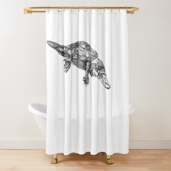 Fernando the Platypus Shower Curtain