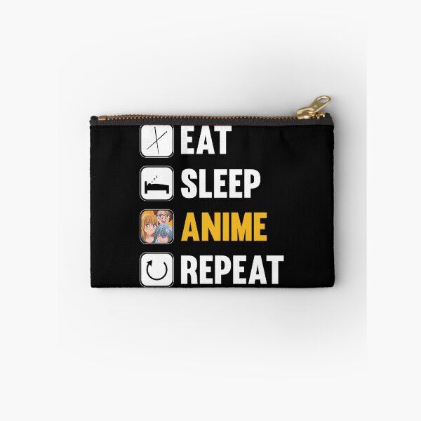 Item preview, Anime Design - Eat Sleep Anime Repeat designed and sold by EstelleStar.