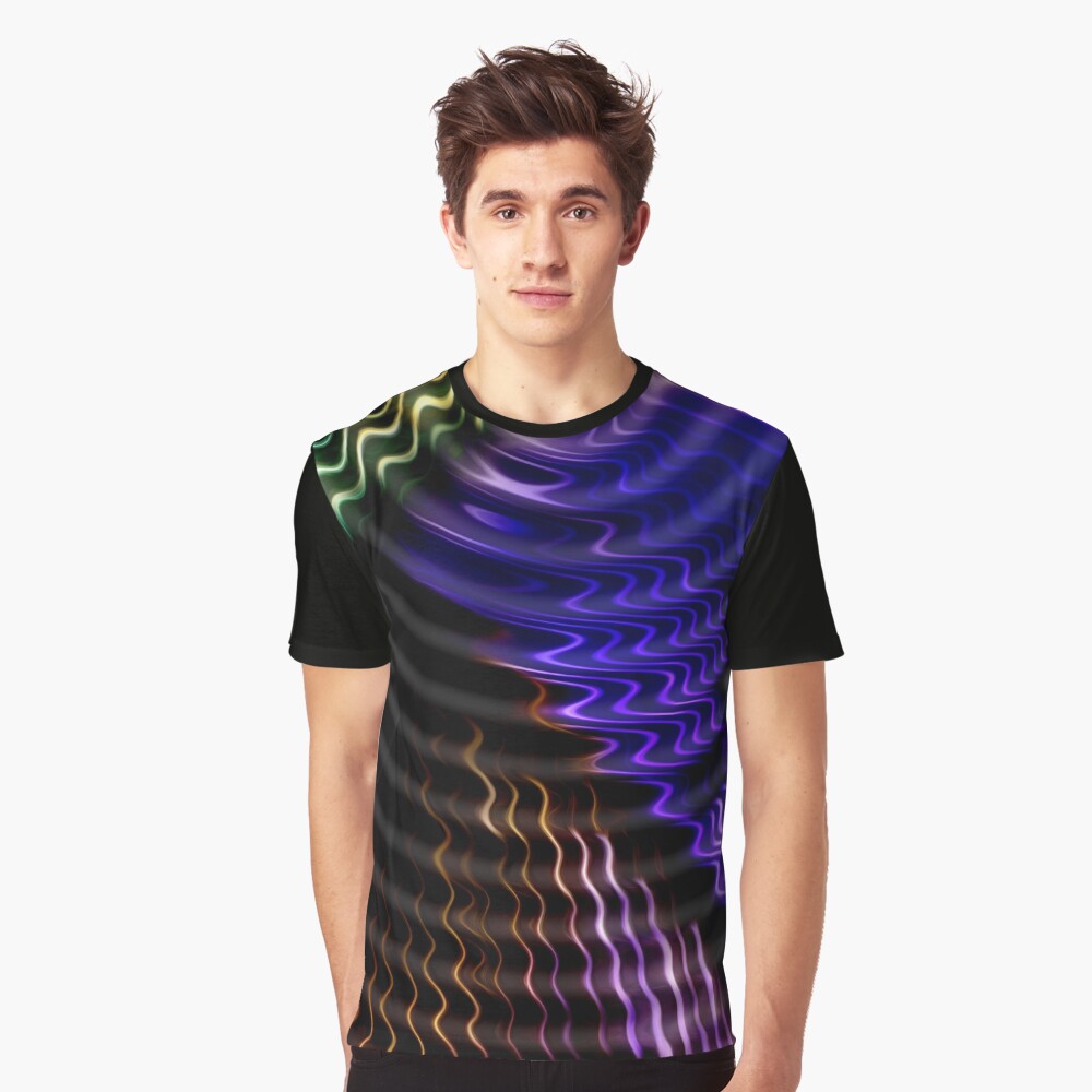 Jaybird Waves ~ Motion Grafik T-Shirt