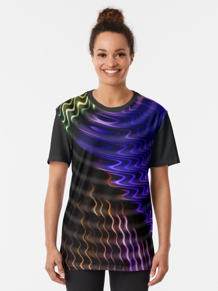 Alternative Ansicht von Jaybird Waves ~ Motion Grafik T-Shirt