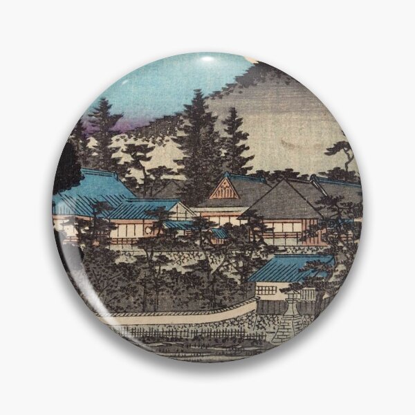 Artikelvorschau, Hasegawa Sadanobu - Night View of Anyoji Temple at Maruyama entworfen und verkauft von ArtExpression.