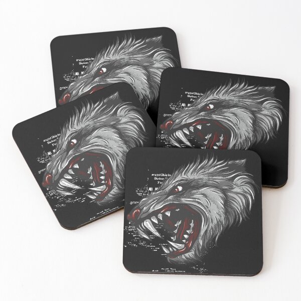 Item preview, A werewolf is simply bad-ass - Gothic style designed and sold by TinoThreads.