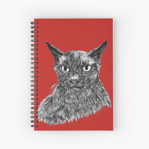 Moet the Brown Burmese Spiral Notebook