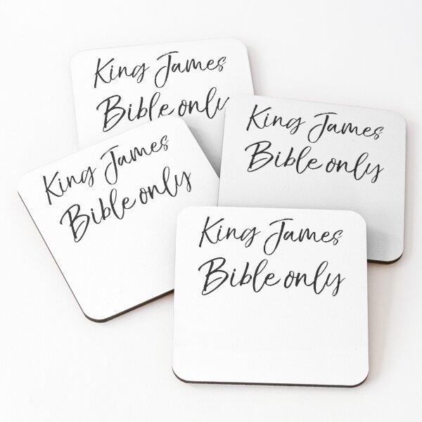 Item preview, King James Bible Only Christian Quote designed and sold by TNDesignStudio.