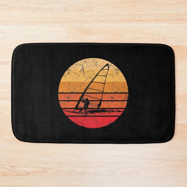 Item preview, Retro Windsurfing Sunset designed and sold by EstelleStar.