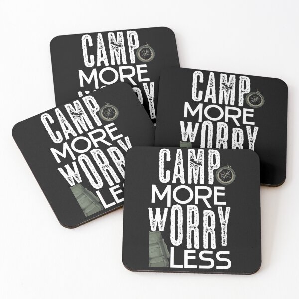 Item preview, Camp more - Worry less designed and sold by AliceHuman.
