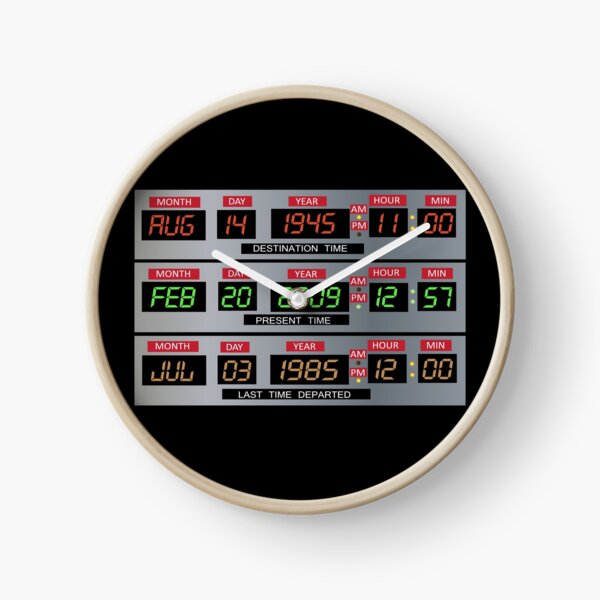 Time Circuits Clock