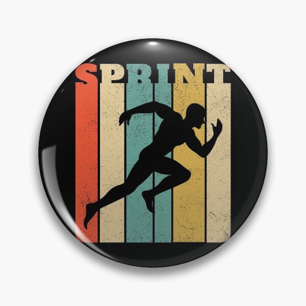 Item preview, Retro Sprinting Design for a Sprinter - SPRINT designed and sold by EstelleStar.