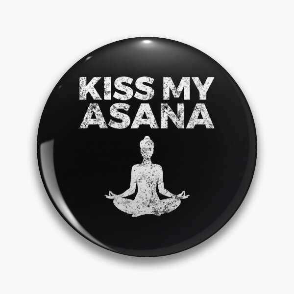 Item preview, Funny Yoga Design Kiss my Asana designed and sold by EstelleStar.
