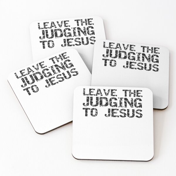 Item preview, Funny Leave the Judging to Jesus Christian Quote designed and sold by TNDesignStudio.