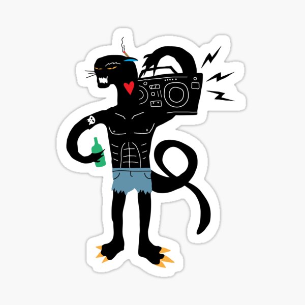 Artikel-Vorschau von Boombox-Panther, designt und verkauft von JamesShannon.