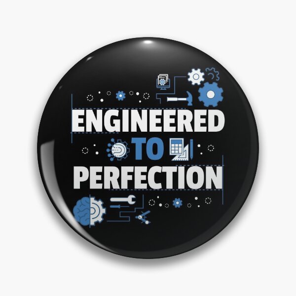 Item preview, Engineered to Perfection - Gift for an Engineer designed and sold by EstelleStar.