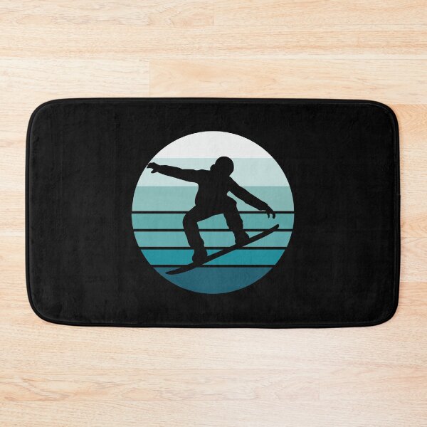 Item preview, Snowboarding print Retro Vintage Cool Snowboard designed and sold by EstelleStar.