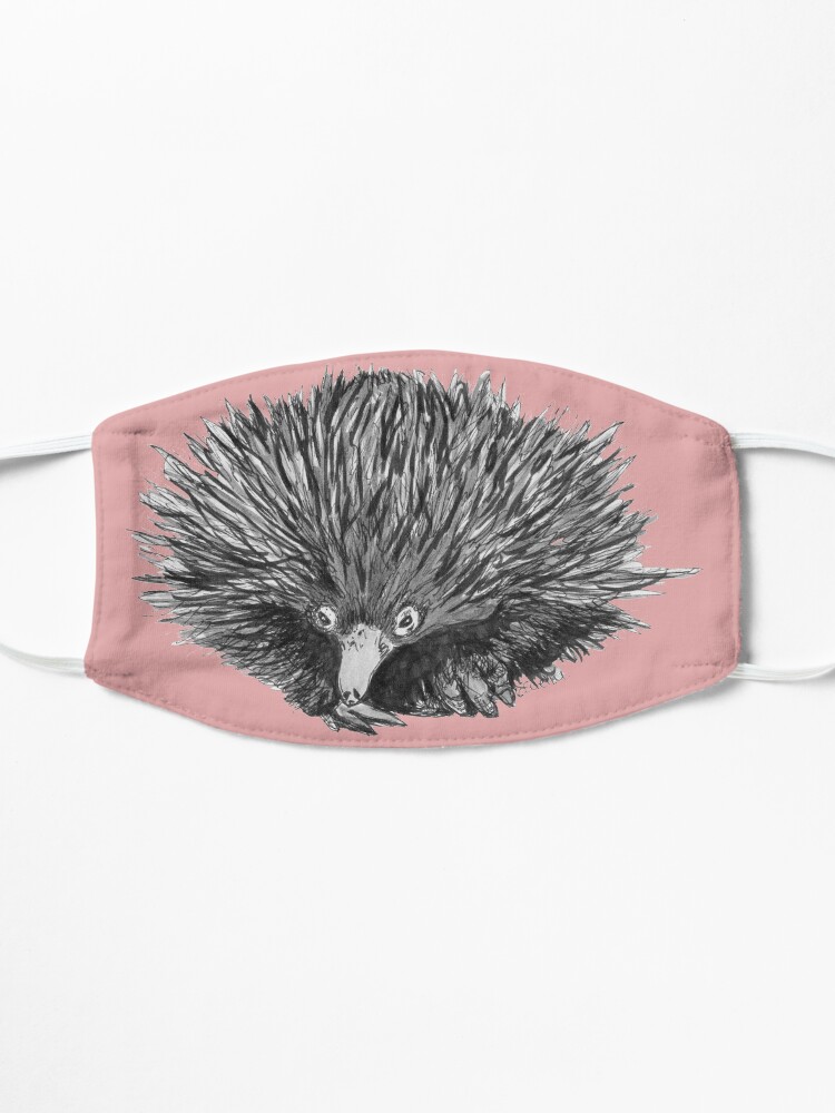 Alternate view of Spike the Echidna Mask