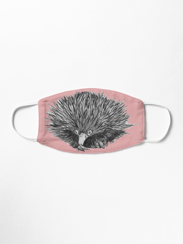 Alternate view of Spike the Echidna Mask