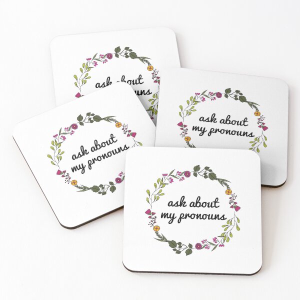 Item preview, Ask about my pronouns designed and sold by justsomethings.