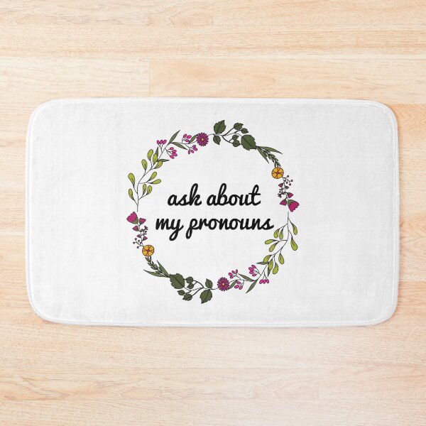 Item preview, Ask about my pronouns designed and sold by justsomethings.