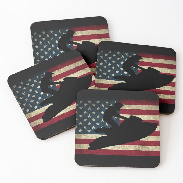 Item preview, Jet Ski American Flag designed and sold by mydesigns15.