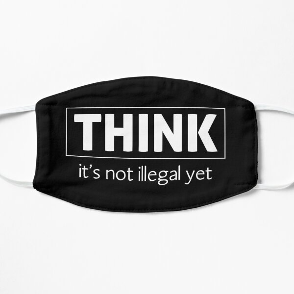 Not illegal (dark) Mascarilla