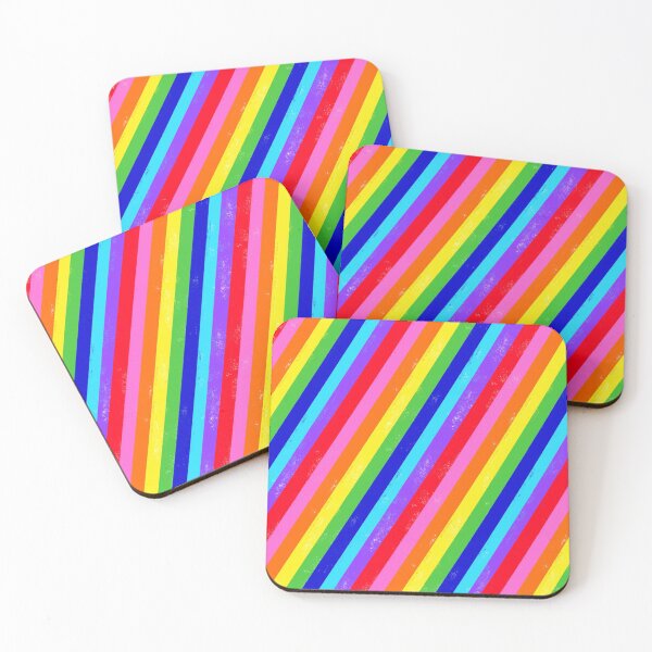 Item preview, Bright Rainbow Stripes designed and sold by OneThreeSix.
