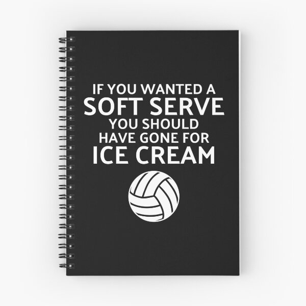 Item preview, Funny Volleyball Soft Serve Gone For Ice Cream designed and sold by EstelleStar.