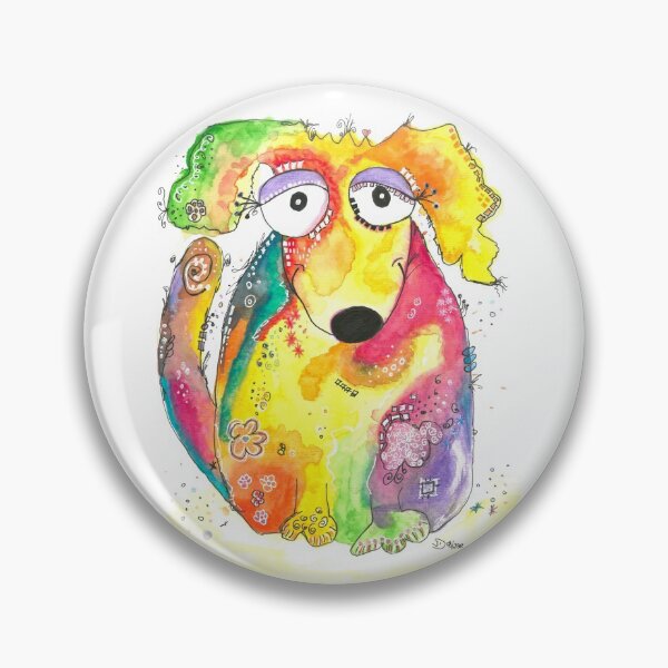 Item preview, Colorful dog designed and sold by IDeee.