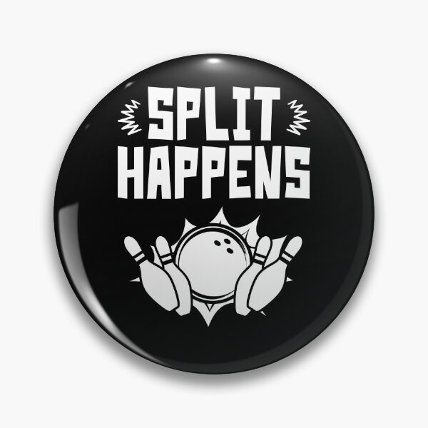 Item preview, Funny Bowling Design - Split Happens! designed and sold by EstelleStar.