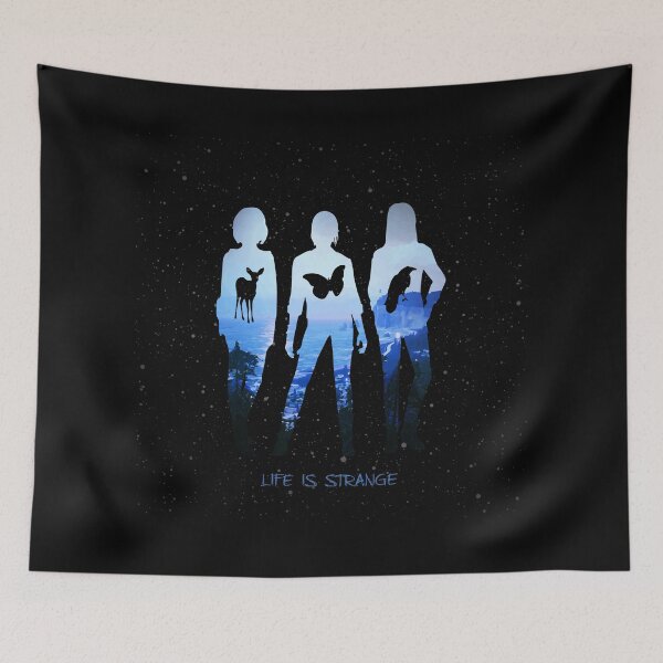 Item preview, Life Is Strange Max Caulfield Chloe Price Rachel Amber Deer Butterfly Raven Arcadia Bay Before The Storm designed and sold by IdlyBlue.