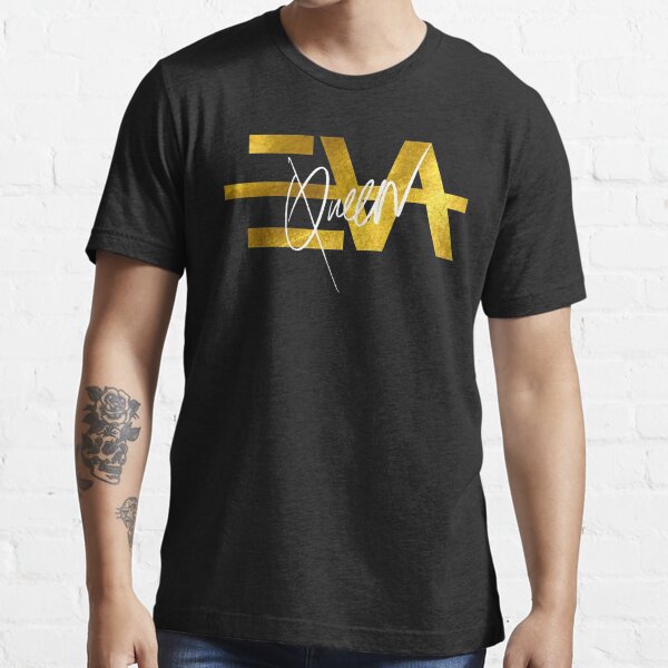 EVA QUEEN LOGO GOLD T-shirt essentiel