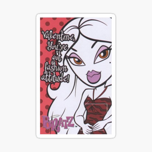 Bratz Valentines Sticker for Sale by sentimentaly2k