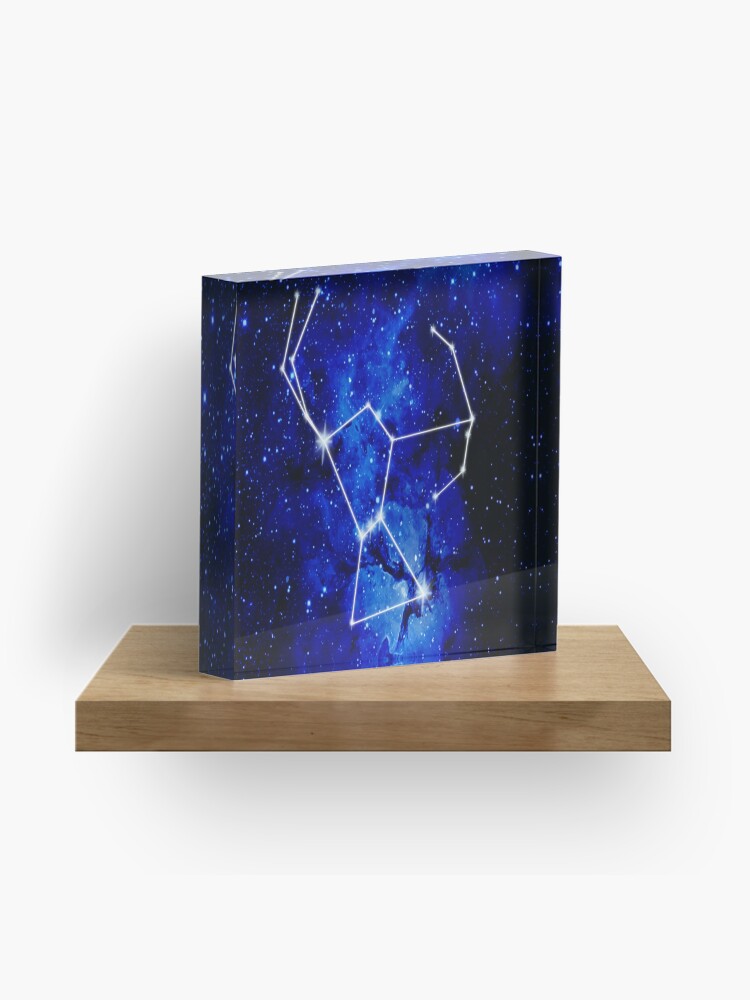 Thumbnail 1 of 5, Acrylic Block, Orion Constellation Star Map designed and sold by Bluepress.