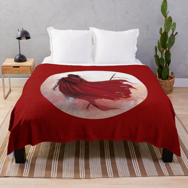 Item preview, Red Cape Warrior (Circle) designed and sold by Carissa LaPreal.