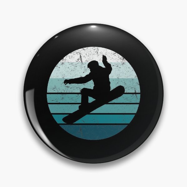 Item preview, Snowboarding design Retro Vintage Cool Snowboard Tee designed and sold by EstelleStar.