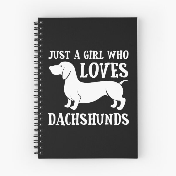 Item preview, Just a Girl Who Loves Dachshunds designed and sold by EstelleStar.