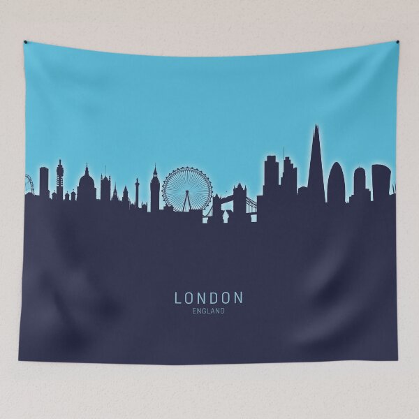 Item preview, London England Skyline designed and sold by ArtPrints.